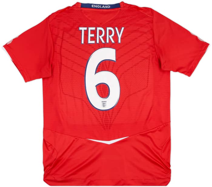 2008-10 England Away Shirt Terry #6 - 5/10 - (M)