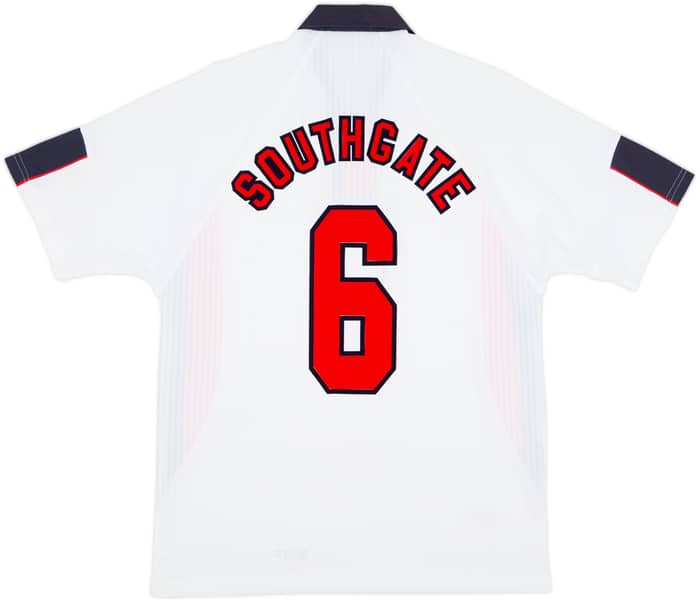 1997-99 England Home Shirt Southgate #6 - 8/10 - (L)