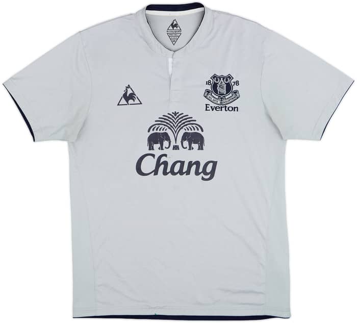 2011-12 Everton Third Shirt Baines #3 - 8/10 - (M)