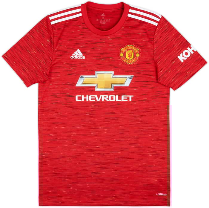 2020-21 Manchester United Home Shirt B Fernandes #18 - 6/10 - (M)