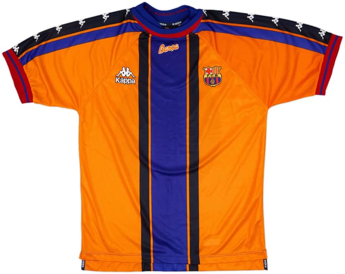 1997-98 Barcelona Away Shirt - 7/10 - (L)
