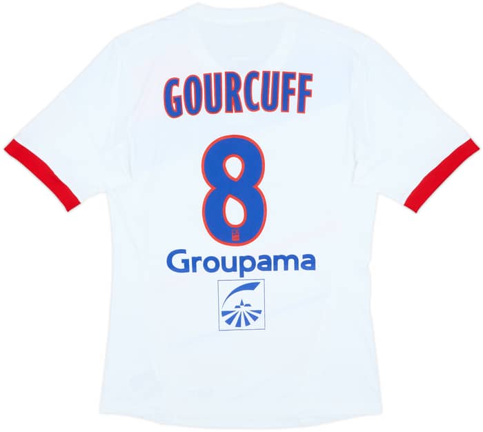 2012-13 Lyon Home Shirt Gourcuff #8 - 6/10 - (M)