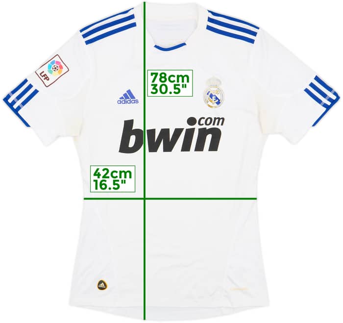 2010-11 Real Madrid Home Shirt - 4/10 - (M)