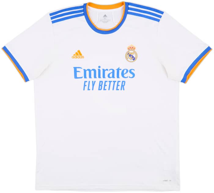 2021-22 Real Madrid Home Shirt Benzema #9 - 6/10 - (XL)