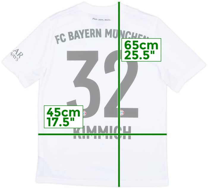2019-20 Bayern Munich Away Shirt Kimmich #32 - 6/10 - (L.Boys)
