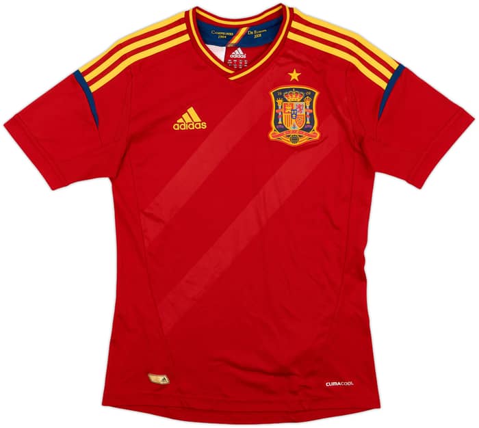 2011-12 Spain Home Shirt - 10/10 - (L.Boys)