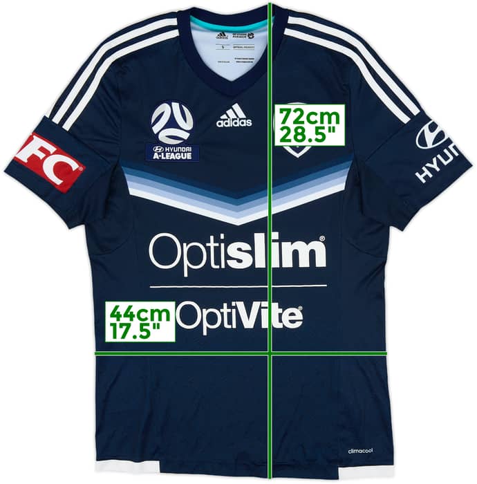 2016-17 Melbourne Victory Home Shirt - 9/10 - (S)
