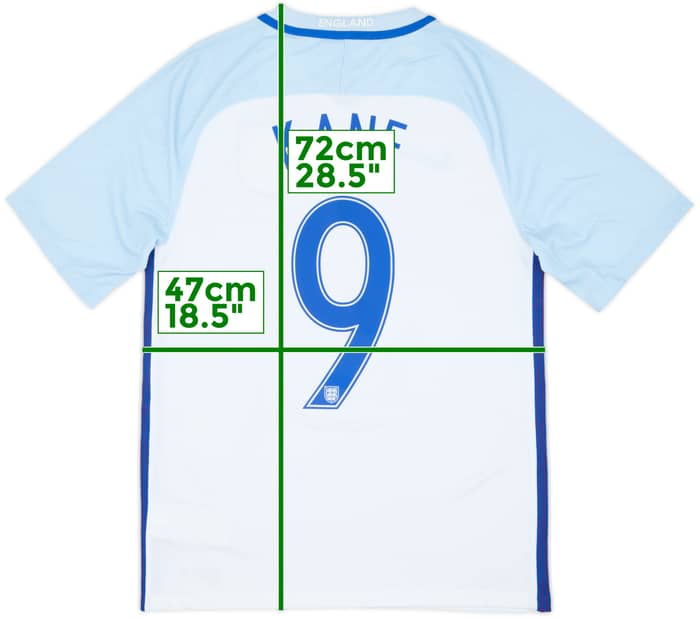 2016-17 England Home Shirt Kane #9 (S)