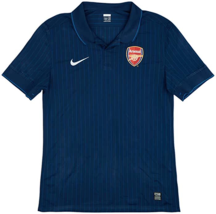 2009-10 Arsenal Player Issue Away Shirt Fabregas #4 - 9/10 - (L)