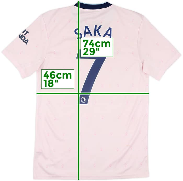 2022-23 Arsenal Third Shirt Saka #7 - 8/10 - (S)