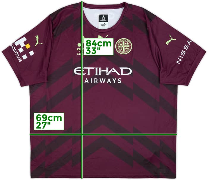 2022-23 Melbourne City Third Shirt - 9/10 - (XXL)