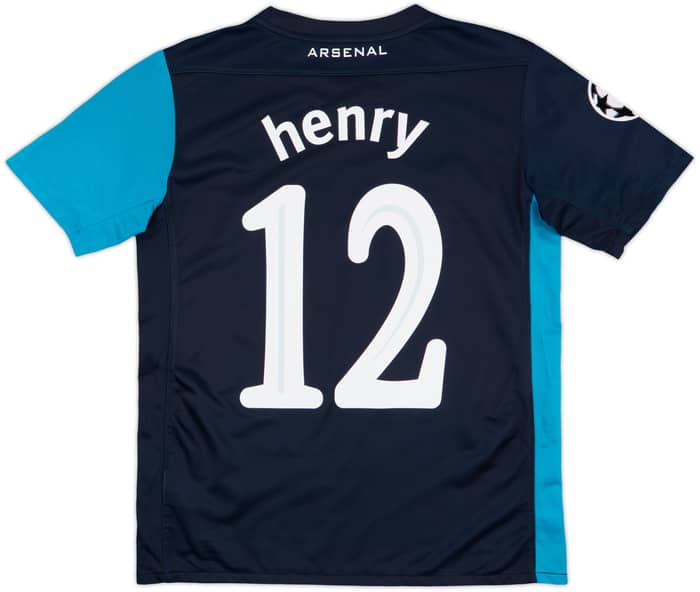 2011-12 Arsenal Away Shirt Henry #12 - 6/10 - (XL.Boys)