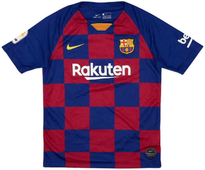 2019-20 Barcelona Home Shirt - 9/10 - (L.Boys)