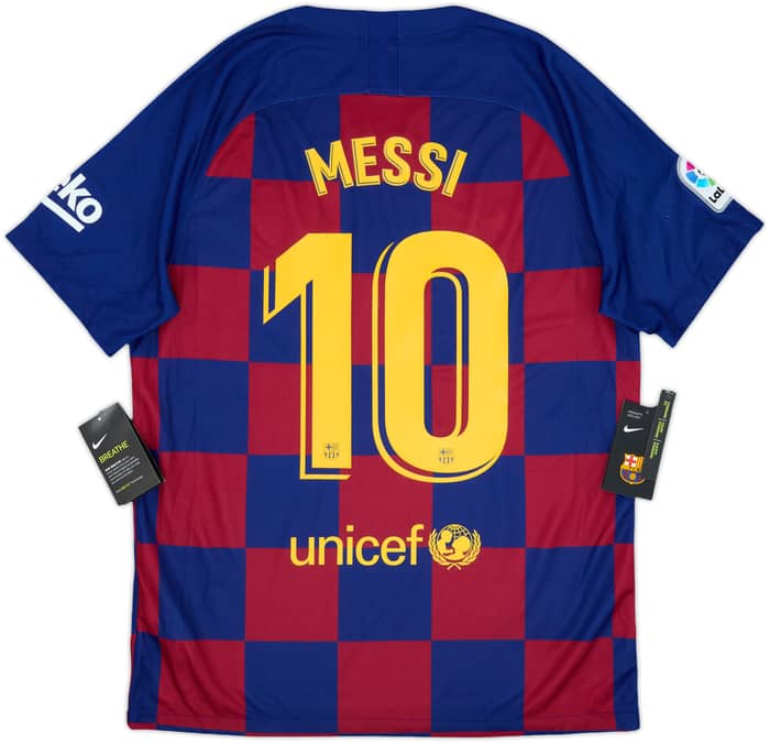 2019-20 Barcelona Home Shirt Messi #10 (L)