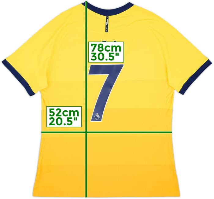 2020-21 Tottenham Player Issue Third Shirt Son #7 - 10/10 - (XL)