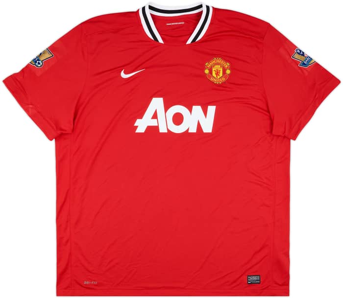2011-12 Manchester United Home Shirt Pamela #1 - 8/10 - (3XL)