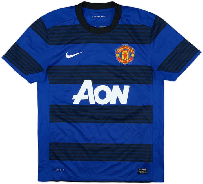 2011-13 Manchester United Away Shirt #5 - 9/10 - (M)