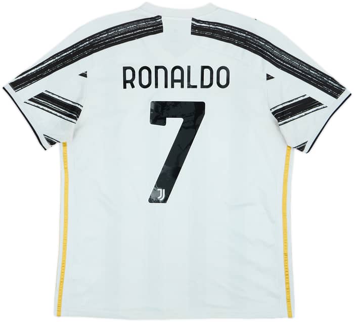 2020-21 Juventus Home Shirt Ronaldo #7 - 6/10 - (XL)