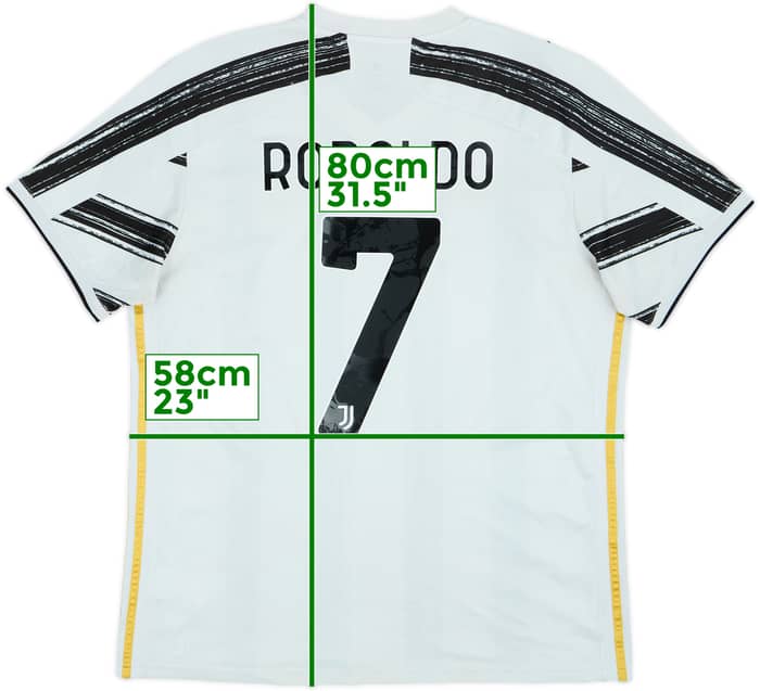2020-21 Juventus Home Shirt Ronaldo #7 - 6/10 - (XL)