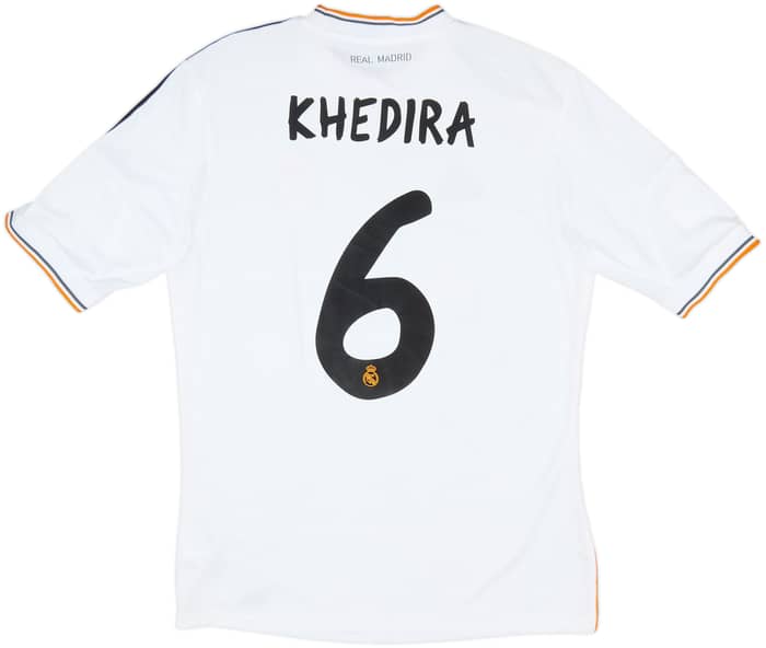 2013-14 Real Madrid Home Shirt Khedira #6 - 6/10 - (M)