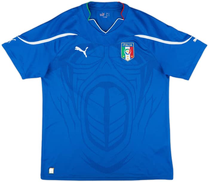 2010-12 Italy Home Shirt - 8/10 - (L)