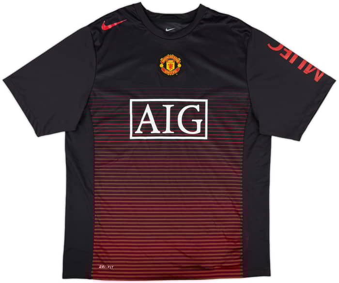 2010-11 Manchester United Nike Training Shirt - 7/10 - (XL)