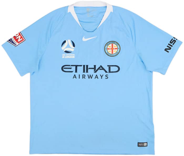 2018-19 Melbourne City Home Shirt - 7/10 - (XL)