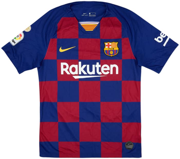 2019-20 Barcelona Home Shirt F.De Jong #21 - 9/10 - (S)