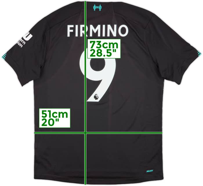 2019-20 Liverpool Third Shirt Firmino #9 - 10/10 - (M)