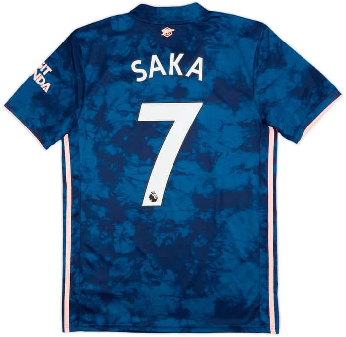 2020-21 Arsenal Third Shirt Saka #7 - 9/10 - (S)