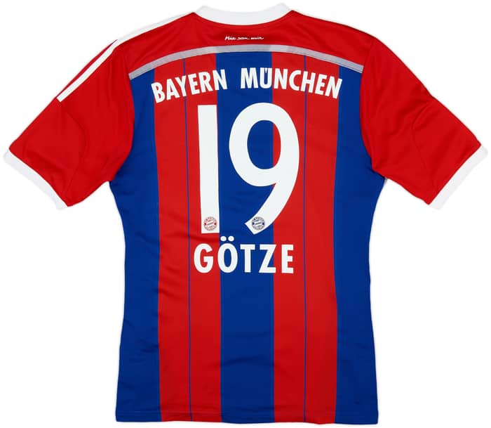 2014-15 Bayern Munich Home Shirt Gotze #19 - 10/10 - (M)