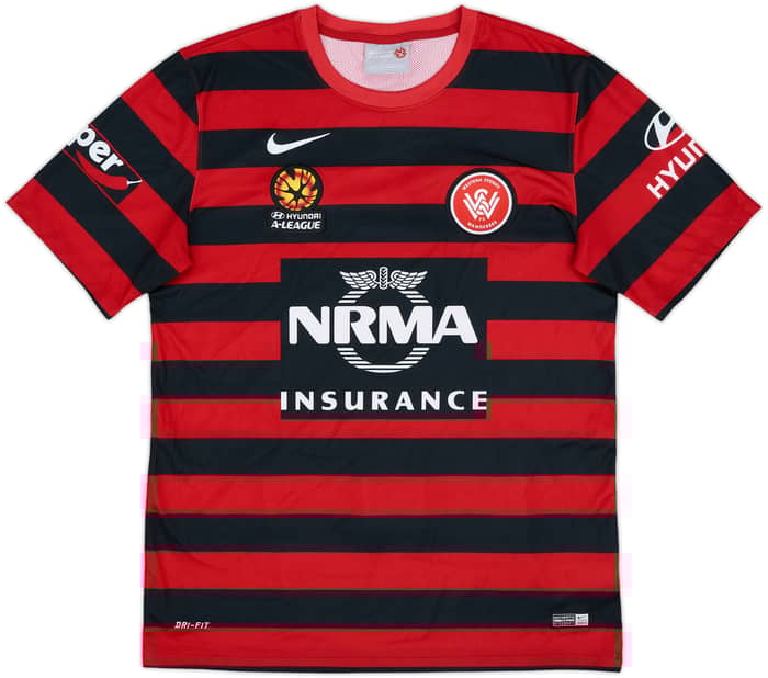 2014-15 Western Sydney Wanderers Home Shirt - 8/10 - (L)