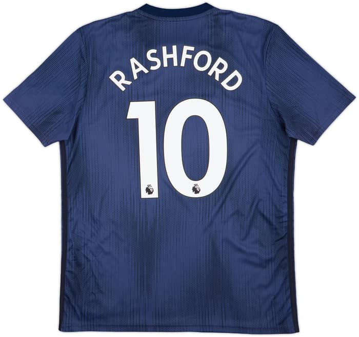 2018-19 Manchester United Third Shirt Rashford #10 - 9/10 - (L)