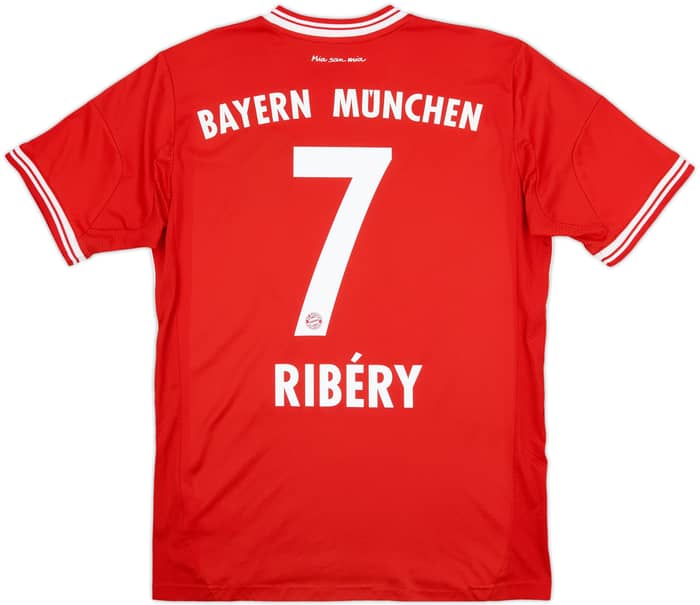 2013-14 Bayern Munich Home Shirt Ribery #7 - 7/10 - (XL.Boys)