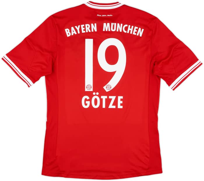 2013-14 Bayern Munich Home Shirt Gotze #19 - 8/10 - (M)