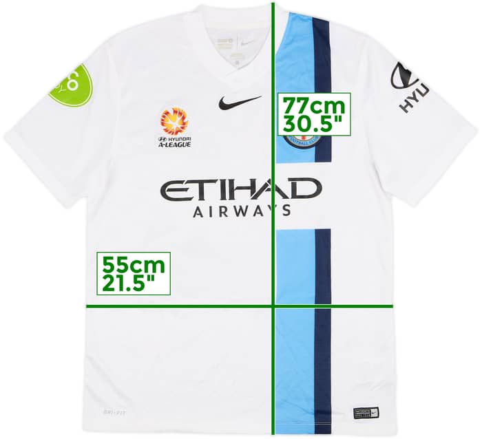 2015-16 Melbourne City Home Shirt - 8/10 - (L)