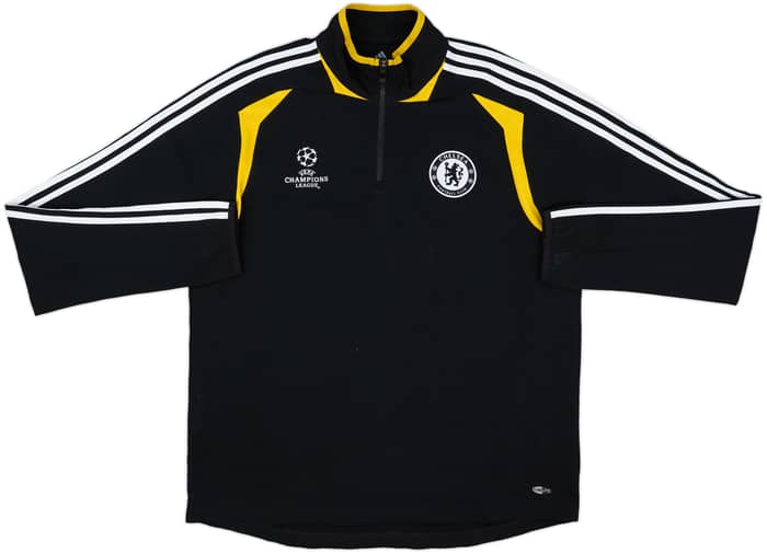 2008-09 Chelsea CL adidas 1/4 Zip Drill Top - 8/10 - (L)
