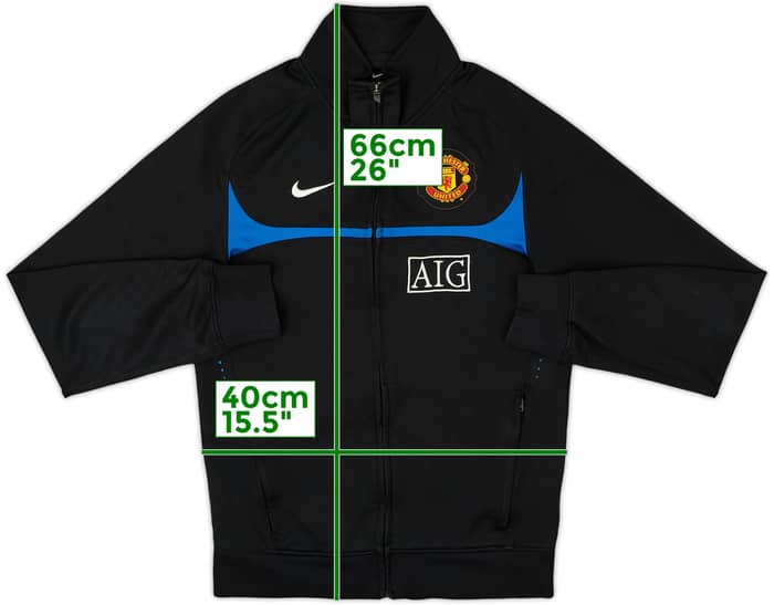 2010-11 Manchester United Nike Track Jacket - 7/10 - (S)