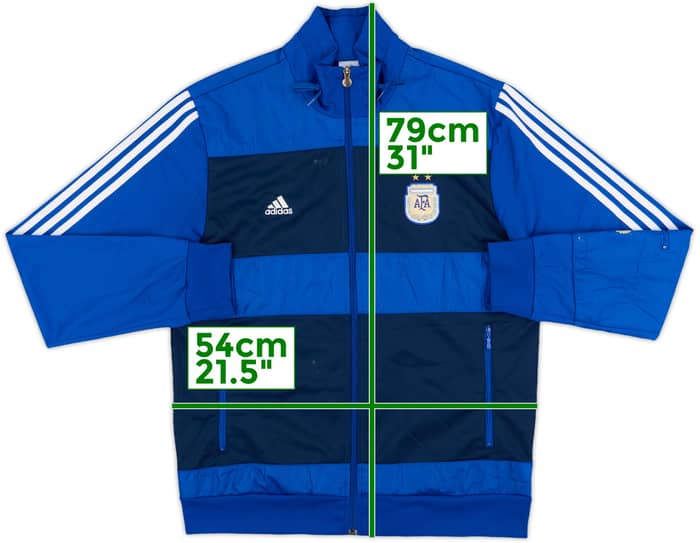2010-12 Argentina adidas Track Jacket - 6/10 - (L)