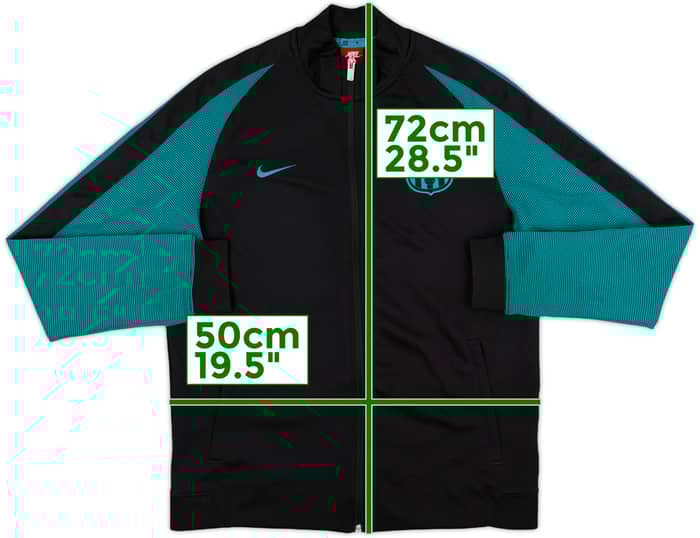 2016-17 Barcelona Nike Track Jacket - 8/10 - (L)