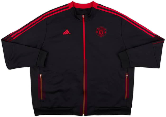 2021-22 Manchester United adidas Track Jacket - 7/10 - (4XL)