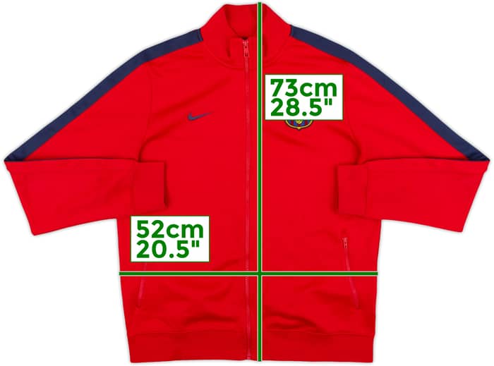 2013-14 Barcelona Nike Track Jacket - 8/10 - (L)
