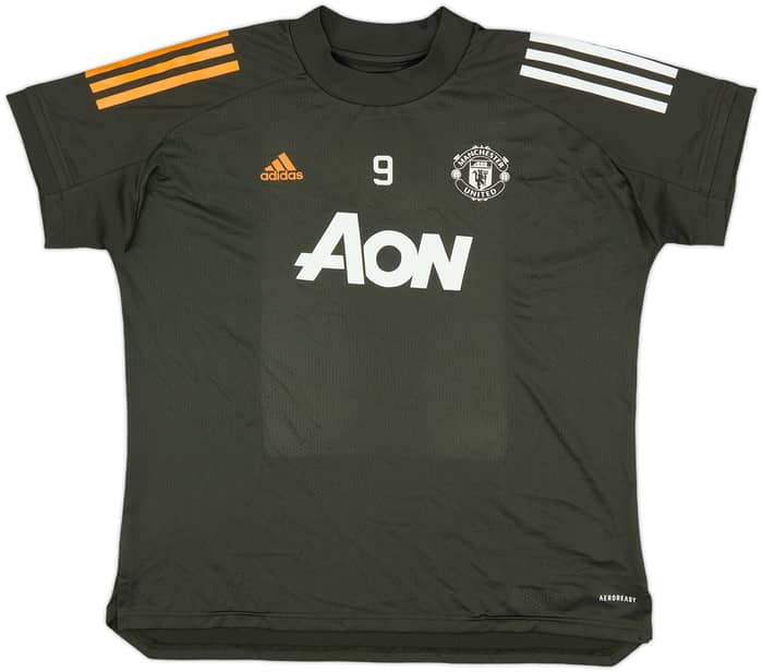 2020-21 Manchester United adidas Player Issue Training Shirt #9 - 8/10 - (Women's L)