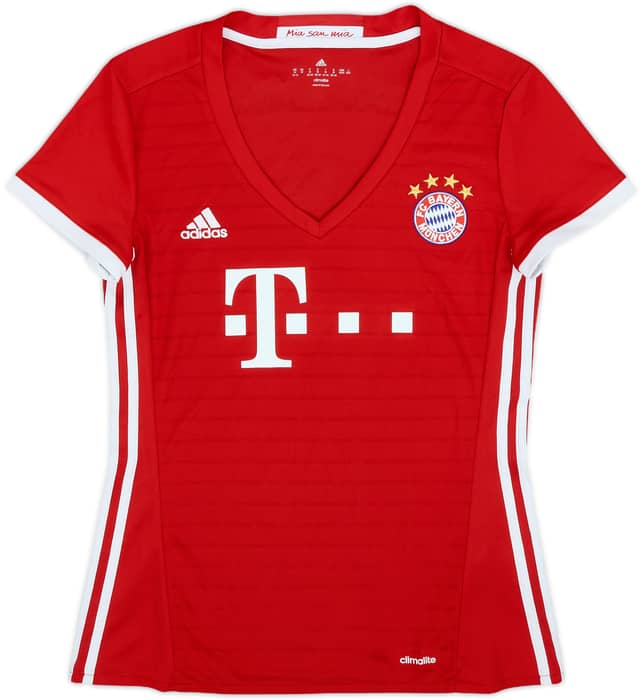2016-17 Bayern Munich Home Shirt Lewandowski #9 - 7/10 - (Women's M)