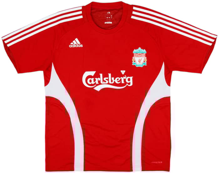 2008-09 Liverpool adidas Formotion Training Shirt - 8/10 - (L)