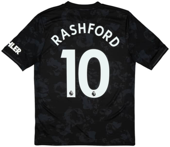 2019-20 Manchester United Third Shirt Rashford #10 - 8/10 - (XL.Boys)