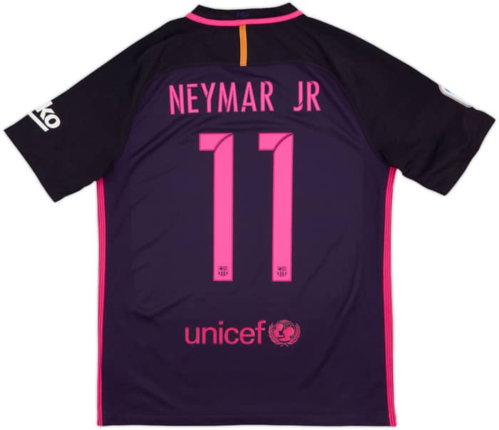 2016-17 Barcelona Away Shirt Neymar Jr #11 - 9/10 - (M)