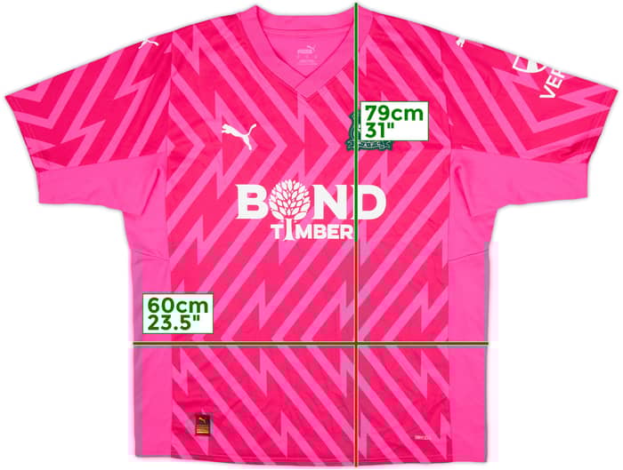 2023-24 Plymouth Argyle GK Shirt - 9/10 - (XL)
