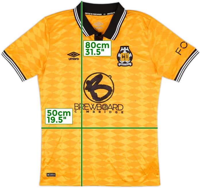 2024-25 Cambridge United Home Shirt - 8/10 - (M)