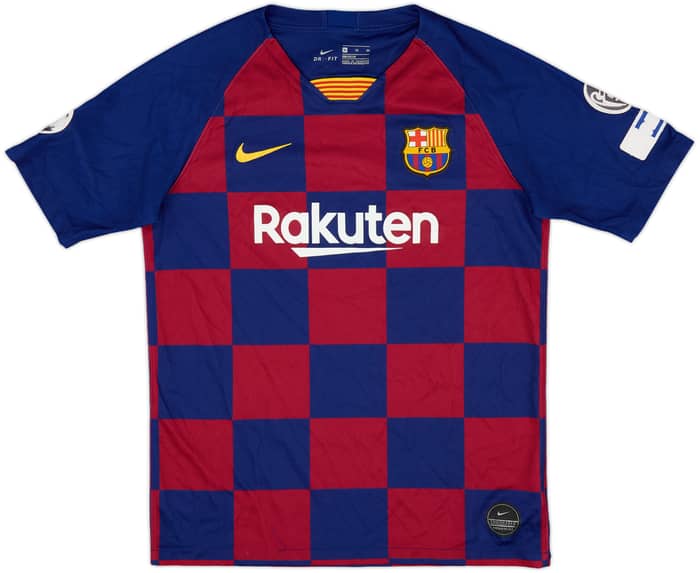2019-20 Barcelona Home Shirt - 5/10 - (XL.Boys)